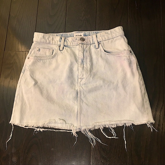 Hudson Jeans The Viper Denim Mini Skirt - Picture 2 of 16